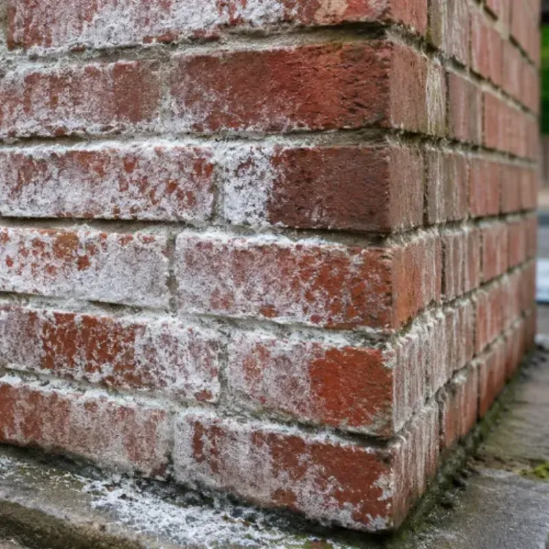 Jak usunąć biały nalot z cegły? Skuteczne sposoby na wykwity solne