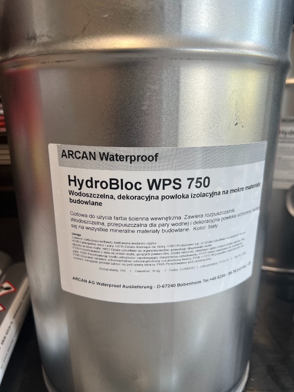 Arcan HydroBloc-Sanierfarbe WPS-750