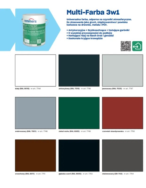 Remmers Multi Farba 3 w1 